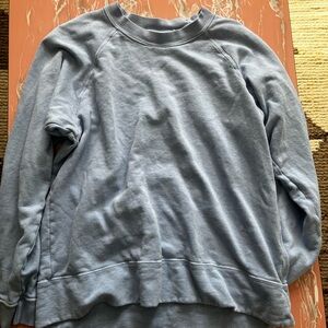 Jungmaven Sierra Raglan Sweatshirt Coastal Blue / M